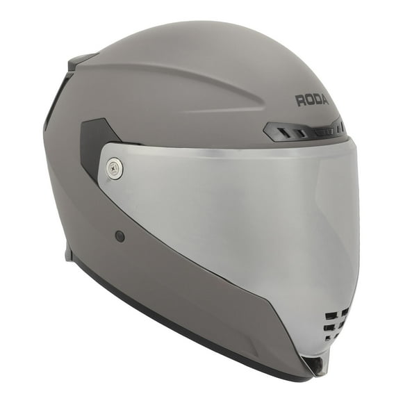 Casco Roda Scorpion Gris Mate Mica Plateada Cerrado Svs gris XXL