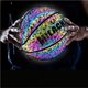 thumbnail image 4 of Sonducket Baloncesto holográfico que brilla intensamente, baloncesto reflectante, juego nocturno, baloncesto con bomba de inflado para cancha de Deportes y aire libre Sonducket OD005013-00, 4 of 6