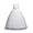 Girl's Dress # White, variant on Xdegoge Flower Girl Dresses for Wedding Lace Floral Embroidered V-Neck Satin Waist Full Length Tulle Ball Gown Kids Formal Pageant Party Dance Performance Ceremony Gown Size 9 Years