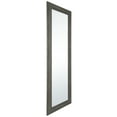 Mainstays FullLength Rectangular Mirror, 17Inx53In, Rustic Grey