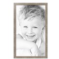 thumbnail image 1 of ArtToFrames 17" x 29" Champagne Pebble Metallic Picture Frame, 17x29 inch Silver Wood Poster Frame (WOM-5258),  Pack, 1 of 6