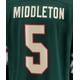 thumbnail image 3 of Jersey de hockey sobre hielo de Minnesota con bordado personalizado para hombres, mujeres y jóvenes, 3 of 5