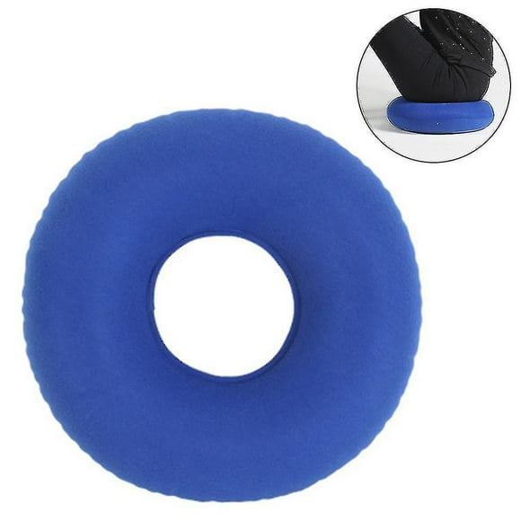 Inflatable Donut Cushion Pillow / Doughnut Pillow With Pump Travel Bag - Lu