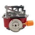 thumbnail image 4 of Outdoor Stove, Foldable Mini Quadrate Gas Stove Side Gas Filling Hole Windproof  for Camping, 4 of 8