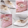 thumbnail image 3 of MasteelfCA 1 Paire d'Accessoires de Décoration de Chaussures de Mariée Imitation Perle, 3 of 8