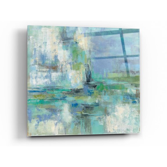 Epic Art 'Morning Port' by Silvia Vassileva, Acrylic Glass Wall Art, 36"x36"