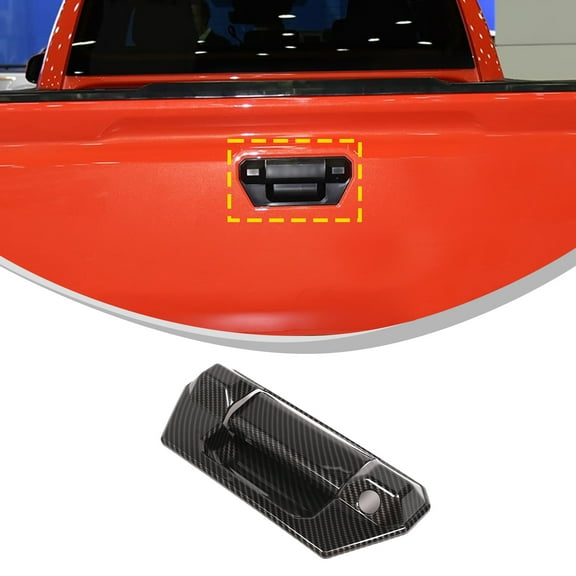 Tailgate Handle Trim for 2024 Toyota Tacoma （Not applicable to SR version）, Tailgate Handle Trim, Automotive Tailgate Trim Accessories