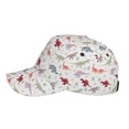 thumbnail image 5 of Naloa Original Classic Low Profile Hat Men Women Baseball Cap Dad Hat Adjustable Unconstructed Cute Dinosaur Print Cap, 5 of 9