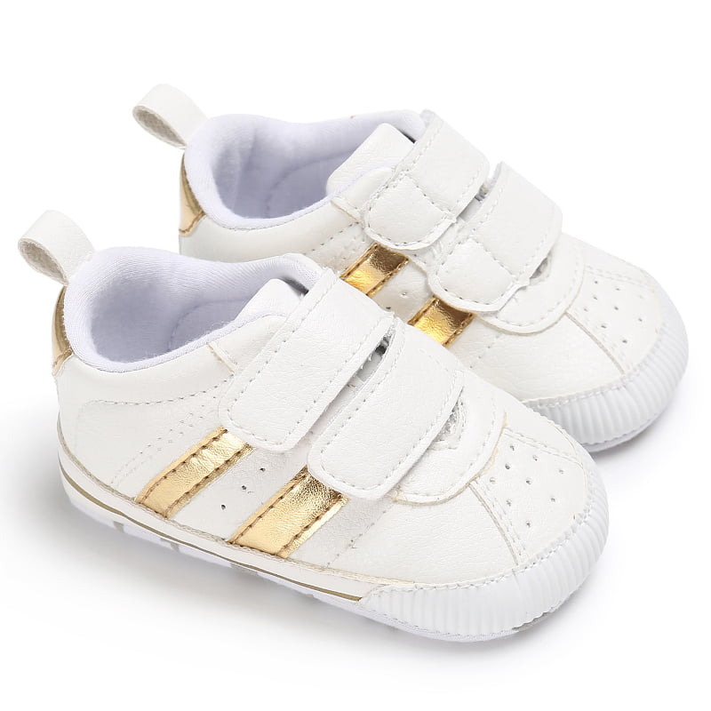 infant boys white trainers