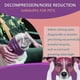 thumbnail image 5 of Protectores auditivos silenciosos para perros, protectores auditivos calmantes para perros/gatos – Capucha para aliviar la ansiedad/calor (L), 5 of 5