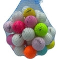 thumbnail image 2 of Golf Ball Planet - Crystal Color Mix Recycled Golf Balls (50 Pack, 5A / Mint), 2 of 6
