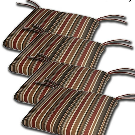 - Red Barrel Studio Ed Indoor/Outdoor Sunbrella Dining Chair Cushion (Set of 4)
