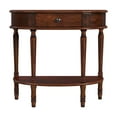 thumbnail image 5 of Butler Specialty Company Mozart Handmade Demilune Console Table - Cherry Brown, 5 of 7