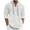 White, variant on Yyeselk Mens Hoodies Relaxed Fit Button Up Casual Drawstring Hooded Sweatshirt Solid Color Lightweight Long Sleeve Pullover Shirts Black L
