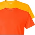 thumbnail image 2 of Gildan GildanMen'sDryBlendAdultT-Shirt,2-Pack,-Gold/Orange,XL, 2 of 6
