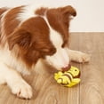 thumbnail image 4 of 1pc Adorable Bee Design Pet Grinding Teeth Plush Toy - Soft, Durable, Interactive Chew Toy for Dogs - Fun, Sturdy, and Long-Lasting Pet Supply for Teething Puppies, 4 of 5