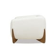 thumbnail image 2 of Alpine 43.5" Sherpa Arm Chair Ivory White Boucle, 2 of 9