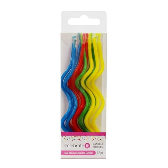 Curly Candles by Celebrate It, 12ct. (Basic)