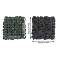 thumbnail image 2 of 12PCS Artificial Flowers Decoration, Flower Wall Panels, Black Flowers Wall, Stage Background Artificial Flowers Decoration, Silk Rose Flower Panels, Use for Party, Anniversary, 2 of 17