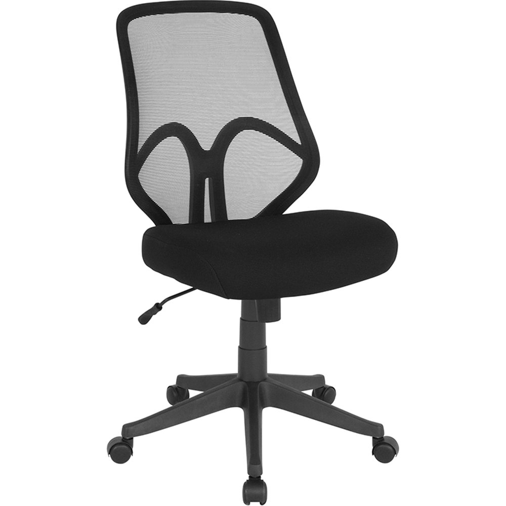 High Back Black Mesh Office Chair - Walmart.com - Walmart.com