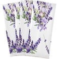 thumbnail image 2 of Coolnut Beautiful Lavender Kitchen Dish Towel Set of 1, Super Soft Absorbent Cleaning Cloth, Reusable Quick Drying Kitchen Towel for Home, Kitchen Washcloth Gift, 2 of 7