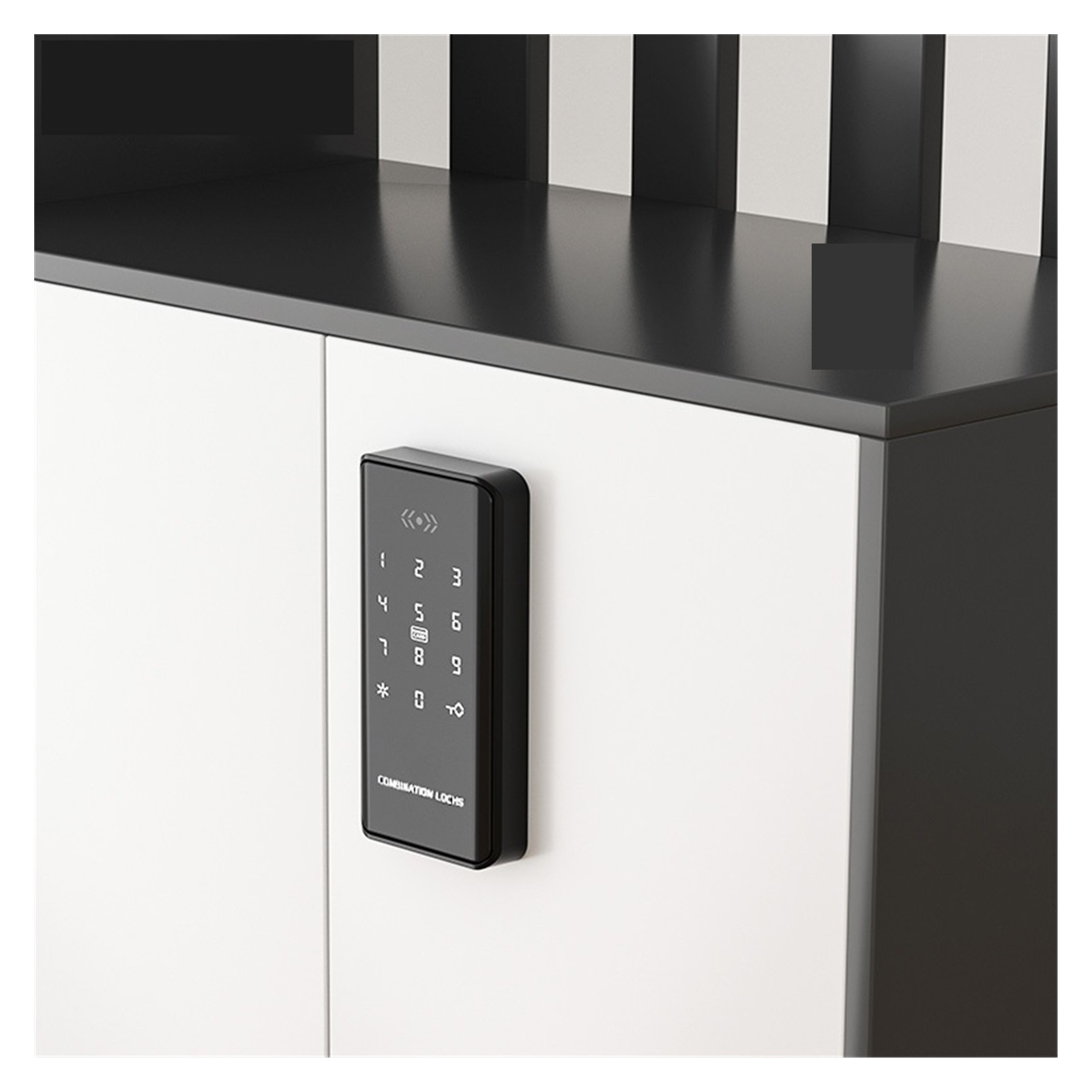 App Remote Control Electronic Smart Magnetic Sensor Rfid Keypad Cabinet Drawer Lock ,Easy to Installation and Use
