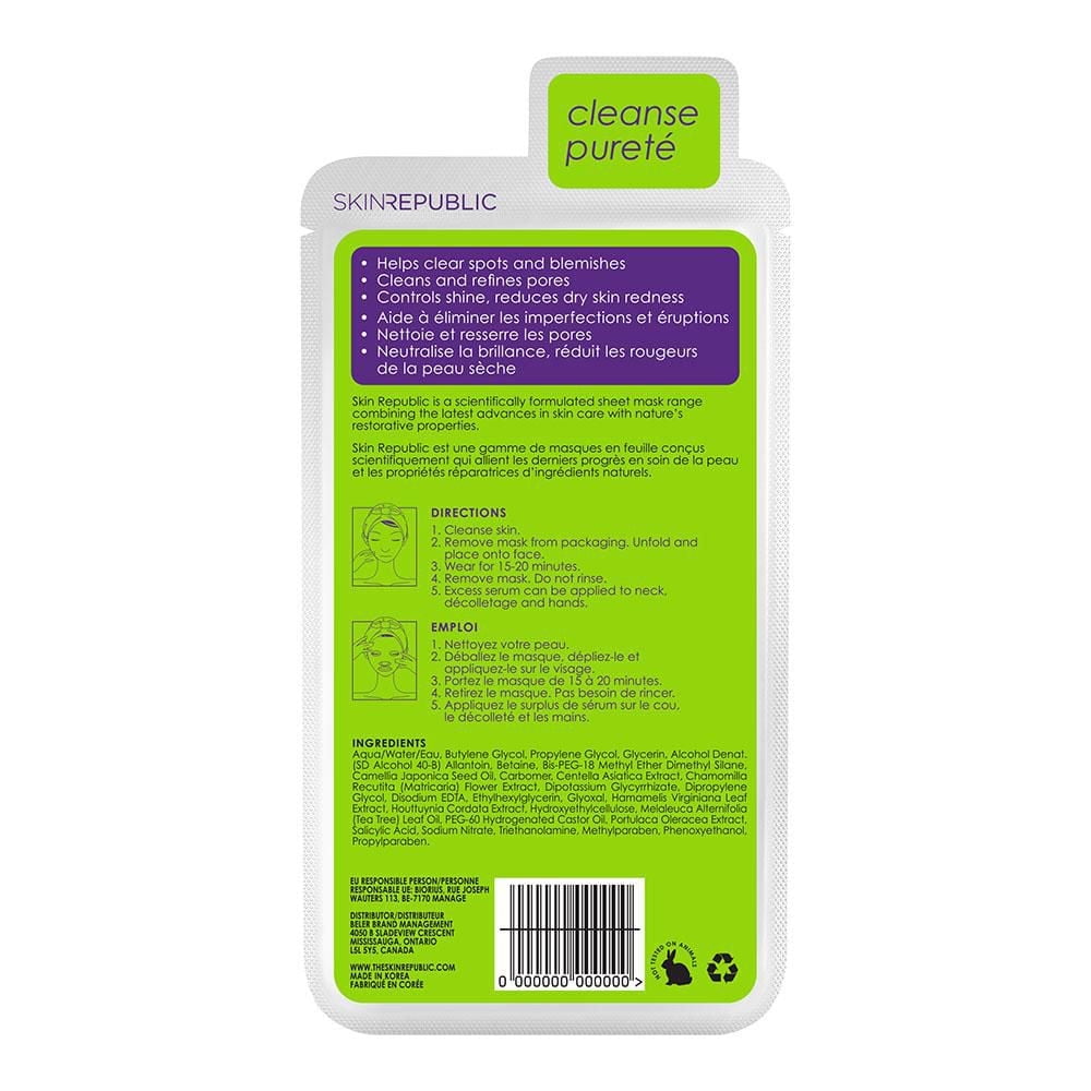 Skin Republic Spot and Blemish Face Mask