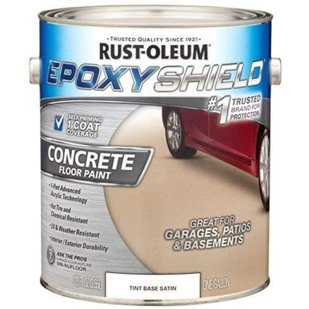 RUSTOLEUM 225381 Epoxy Shield Tint Base Single Part 1Gallon Armor