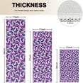 thumbnail image 4 of Purple Butterfly Pattern Kitchen Rugs Sets Of 3,Kitchen Runner Rugs Non Skid Washable,Decorative Kitchen Floor Mats for Kitchen,Sink,Laundry,17"x30"+ 17"x47" + 17"x59", 4 of 6
