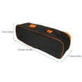 thumbnail image 2 of Uonlytech Black Oxford Cloth Tool Pouch Organizer for Storage Small Portable Utility Bag, 2 of 5