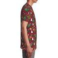 thumbnail image 6 of Wukai Dinosaur Christmas Youth Unisex Short Sleeve T-Shirt for Boys, Girls, Teens, and Kids-X-Small, 6 of 7