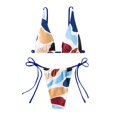 thumbnail image 1 of Gibobby Trajes de Baño para Mujer Traje de baño de dos piezas sexy para mujer de verano Traje de baño de playa sin espalda Bikini(A,CH), 1 of 5