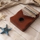 thumbnail image 2 of 17 teclas Kalimba African Thumb Finger Piano Wood Kalimba Instrumento musical portátil Abanopi Piano de pulgar, 2 of 7