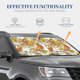 thumbnail image 4 of Balery Ducks and Flowers Parasol para parabrisas de coche de 2 piezas | Parasol plegable para parabrisas delantero de coche para la mayoría de sedanes-Large, 4 of 6