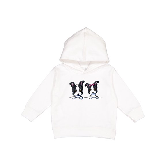 Inktastic Boston Terriers (dark Apparel) Toddler Hoodie