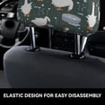 thumbnail image 6 of Headrest Covers for Cars Accessories Interior for Women Men 2Pcs - Cartoon Flower Cute Duck Head Rest Cover for Car Decorations, Car Headrest Cover for Car Decor Interior, 6 of 8