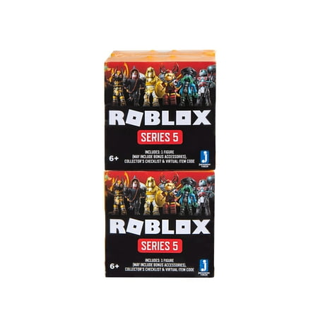 Roblox Action Collection - Series 5 Mystery Figure 2-Pack [Includes 2 Figures + 2 Exclusive Virtual Items]