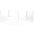 thumbnail image 6 of HORIALENCE 1Pcs Table Napkin Holder Transparent Acrylic Rectangular Windproof for General Users, 6 of 8