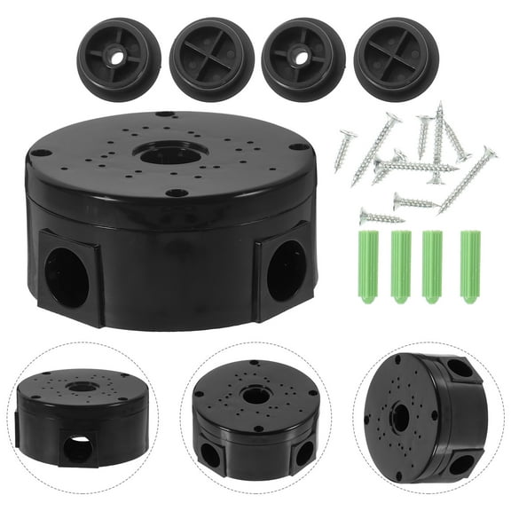 OUNONA Security Camera Box Camera Electric Wire Holder Ceiling Mounted Camera Hide