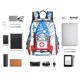 thumbnail image 4 of Fotbe Medicine Gnome Truck Red Mochila Ligera para Hombres y Mujeres - Duradera y Resistente al Agua, Ideal para Escuela, Trabajo, Viajes y Uso Diario, 4 of 7