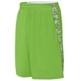 thumbnail image 1 of Hook Shot Reversible Shorts S Lime/Lime Digi, 1 of 3