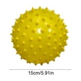 thumbnail image 3 of Yhmxh Inflatable Spiky Sensory Ball Beach Balls Bounce Ball, Soft Rubber Pool Balls, Blow up Balloon Toys Swimming Pool Disco Ball for Summer Pool Party, Beach, Photo Props & Water Games, 3 of 6