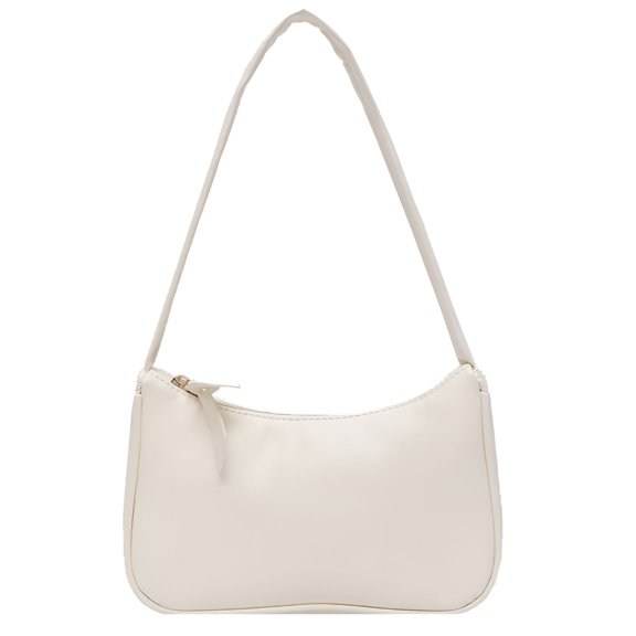 GASTROPOD Fashionable White Pu Shoulder Bag Handbag Purse Chic Bag White Shoulder Bag