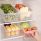 thumbnail image 5 of Refrigerator Storage Box Wheels Transparent Food Box Drawer Storage Box Fruit And Vegetable Storage Basket For Kitchen Refrigerator Etc., 5 of 7