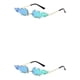 thumbnail image 1 of Sonducket Gafas de sol transpirables para estilos de vida activos Gafas cómodas para cualquier aventura Sin marco Flame Fire Impermeable Green Láser verde Láser verde 2Conjunto, 1 of 6