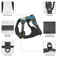 thumbnail image 6 of Picia Earth View World Map No-Pull Dog Harness Reflective Front Clip Vest with Handle,Step-in Air Dog Harness,Adjustable 2 Metal Rings 4 Buckles,Easy to Put on & Take Off Medium, 6 of 9