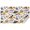 Halloween Sweets and, variant on Halloween Swirled Pumpkins Pattern Rectangle Tablecloth 60"x84",Waterproof Polyester Rectangle Table Cloth, Wipeable Spillproof Polyester Tablecloth for Dining, Camping, Indoor and Outdoor