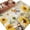 Yellow Beige, variant on 3'x5' Area Rugs, Sunflower Bee Indoor Outdoor Area Rug for Living Room Bedroom, Vintage Summer Botanical Farmhouse Washable Bathroom Rugs Kitchen Floor Carpet Mats Home Decor Aesthetic