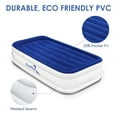 EnerPlex Luxury 15 Inch Double High Twin Air Mattress with Built in