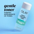 thumbnail image 4 of Olay Gentle Exfoliating Toner, Fragrance Free, 4.1 fl oz, Pore Minimizing, for All Skin Types, 4 of 9